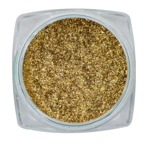 118880 Magnetic Chrome Sparkle Gold