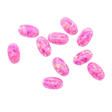 118889 Magnetic Cabuchon Pink Opal