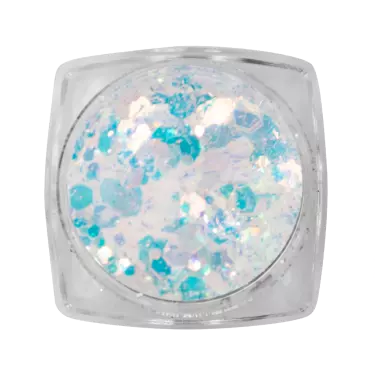 118925 Clear Inlay Green-Blue
