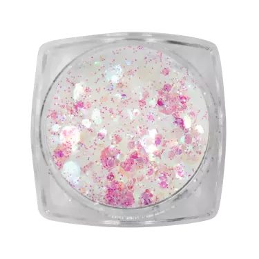 118927 Clear Inlay Pink-Green