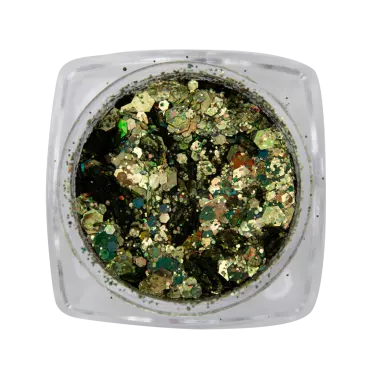 118938 Metal Inlay Green Gold