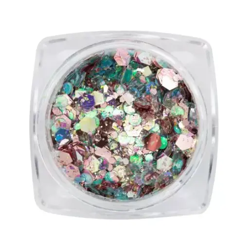 118946 Mirror Inlay Mixed Blue