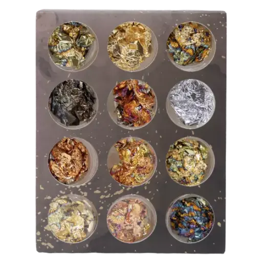 Gold Foil Box 12 pcs 118971 