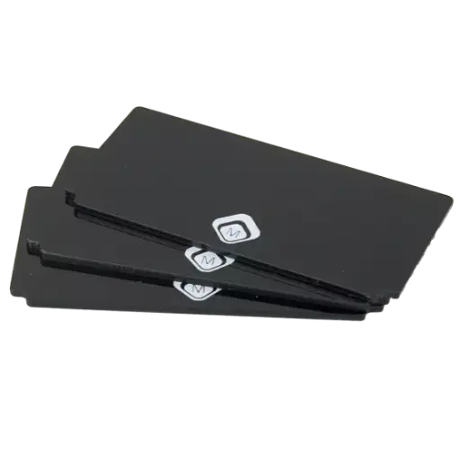 178017 Cards for Nail Art Display 10 Pcs Black
