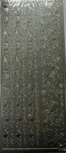 289075 Nail art outline sticker 2190