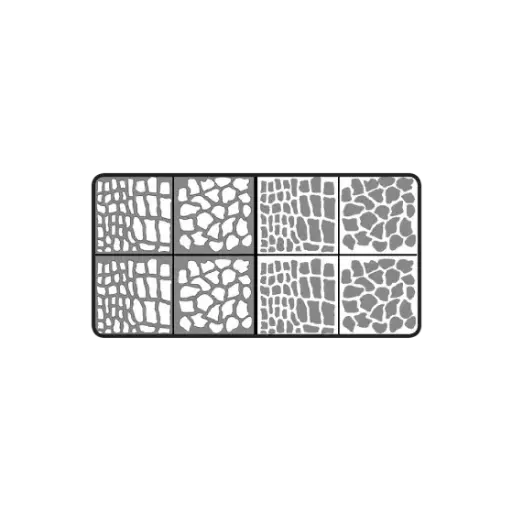 [289735] 289735 Airnails Collection Safari 2(Giraffe, Python)