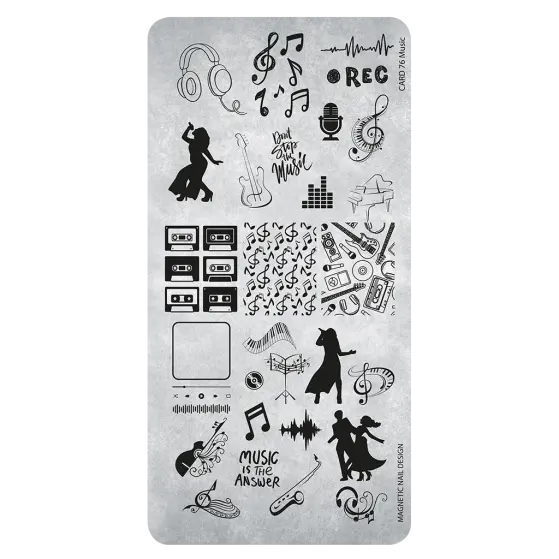 Stampingplate 76 Music 118679