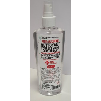 Alcoholische handreiniger 210 ml