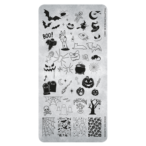 [118671] Stampingplate 68 A Wicked Good Time 118671