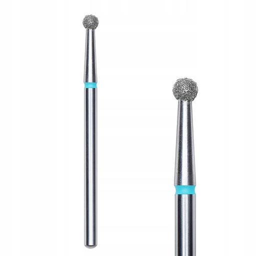 [FA01B027] Diamond nail dril ball   blue EXPERT head diam 2.7mm