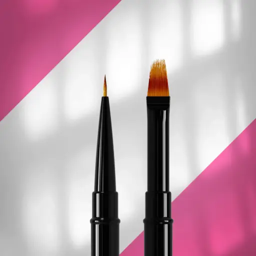 [NBE-01/07] Double-ended brush EXPERT liner 7 mm